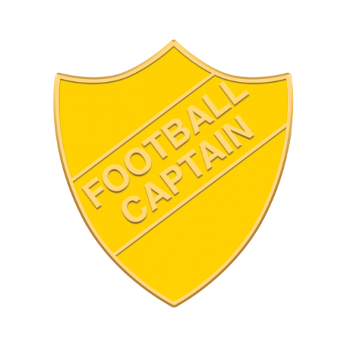 Football Captain Shield ML Badges