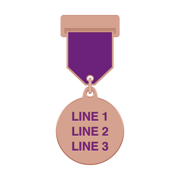 Mini MedalPersonalised Badges 