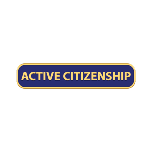 Active Citizenship LozengeBadgesLozenges