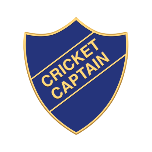 Cricket Captain ShieldBadgesShields