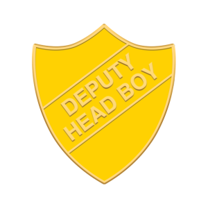 HEAD BOY SHIELD BADGE| Choice Of 12 Colours | High Quality Metal