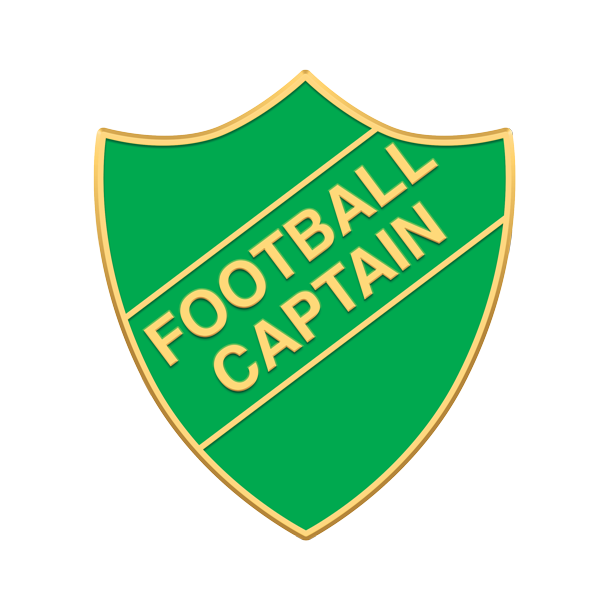 Football Captain ShieldBadgesShields 