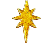 Glitter StarBadgesCharity