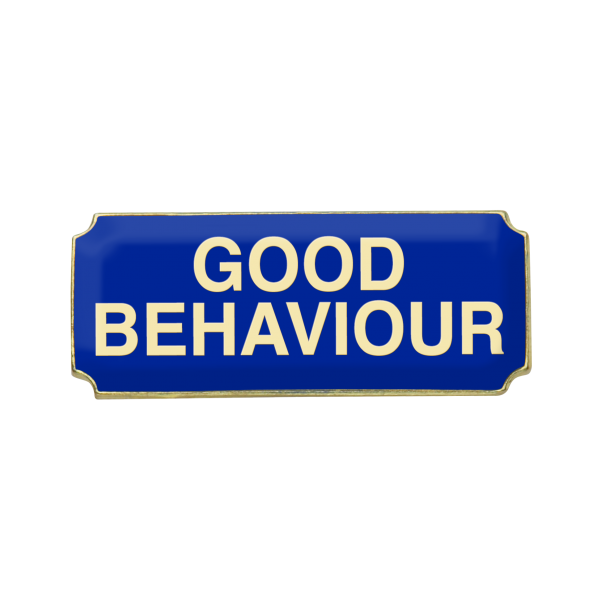 Good BehaviourBadgesLozenges 
