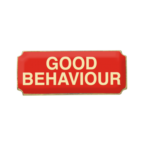 Good BehaviourBadgesLozenges