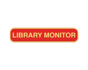 Library MonitorBadgesLozenges