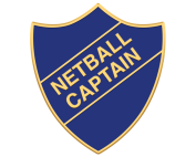 Netball Captain ShieldBadgesShields